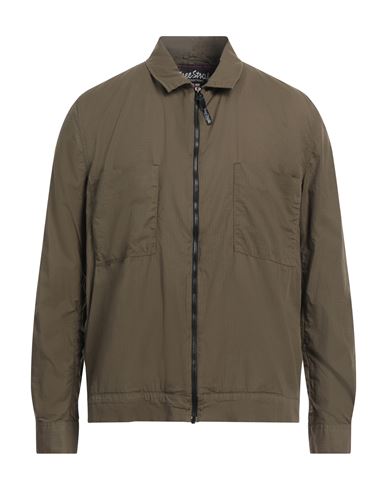 Man Jacket Military green Size L Cotton