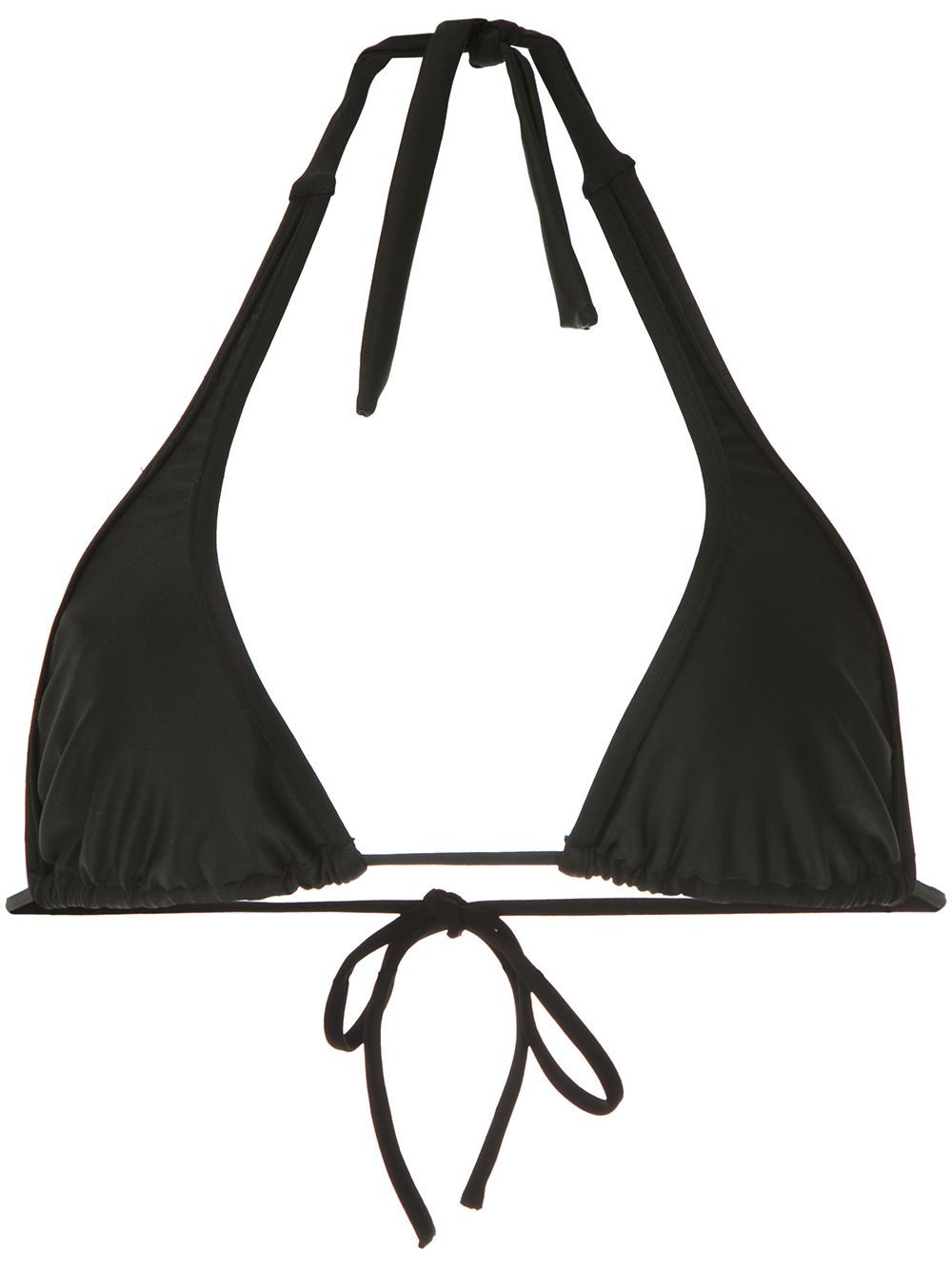 Triangle bikini top - Black