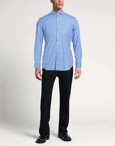 Man Shirt Blue Size 15 ¾ Cotton