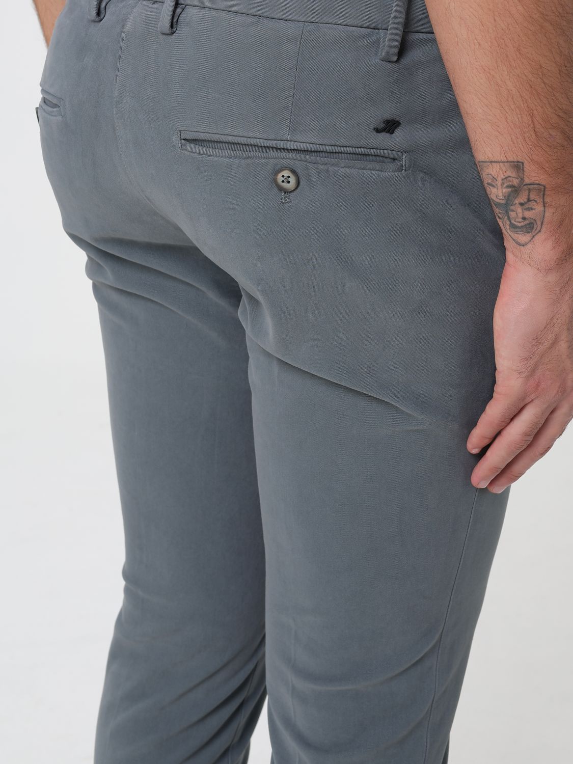 Pants Men color Peacock
