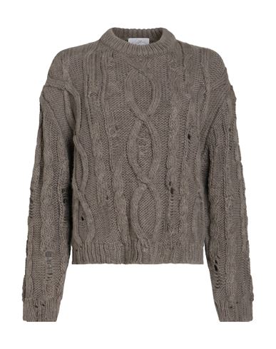 Woman Sweater Taupe Size S Acrylic, Polyester, Wool