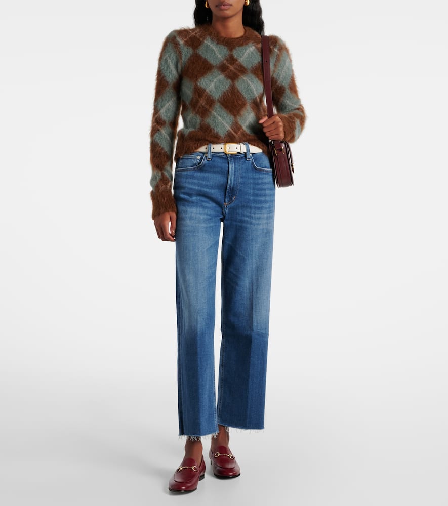 Palma high-rise straight jeans