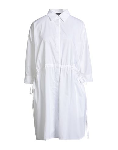 Roberto Collina Woman Midi dress White Size XS Cotton