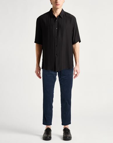Man Pants Navy Size 30 Cotton, Elastane