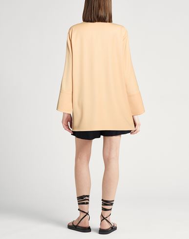 Woman Shirt Apricot Size 10 Wool