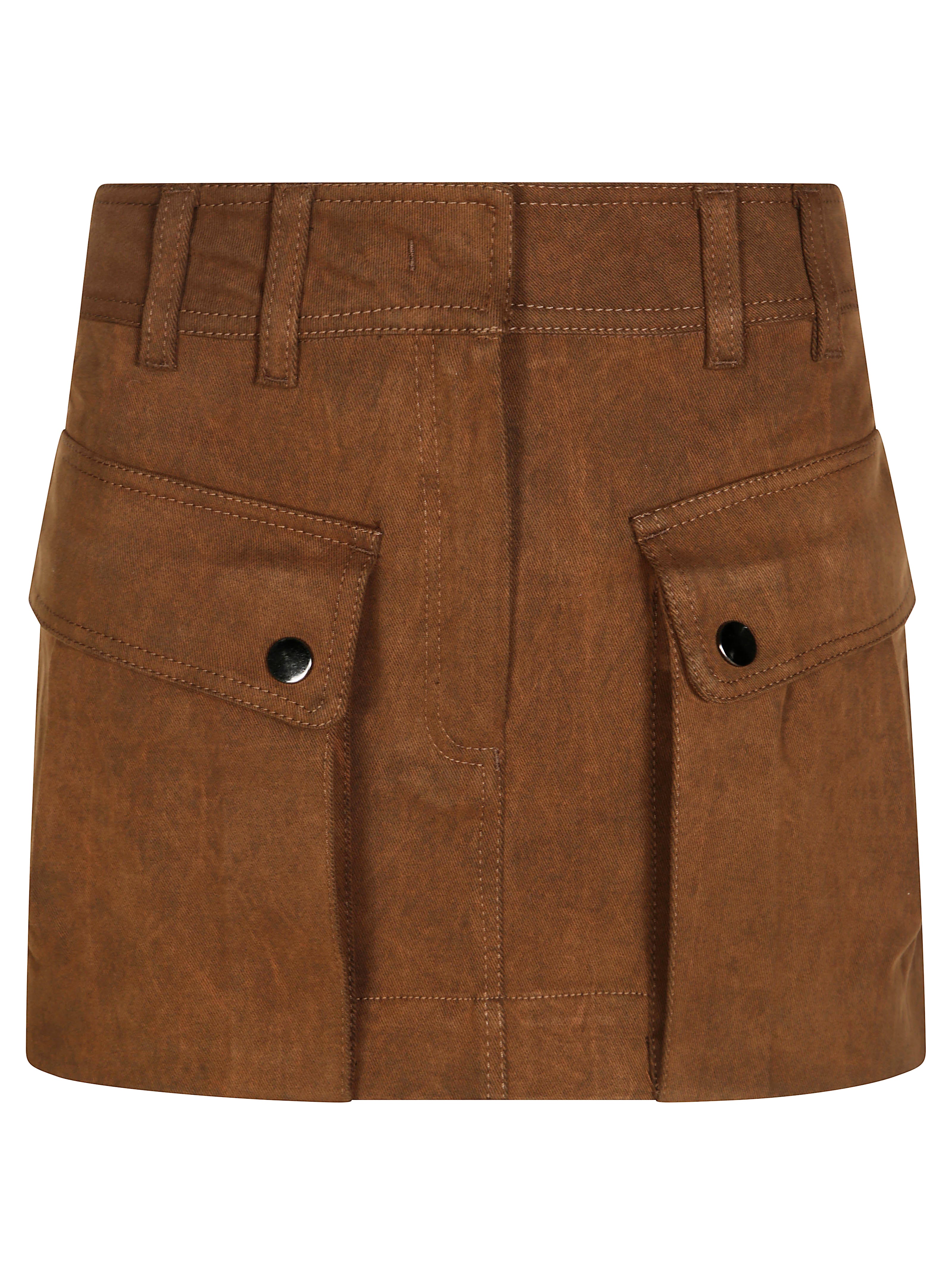 Pocket-detail Mini Skirt