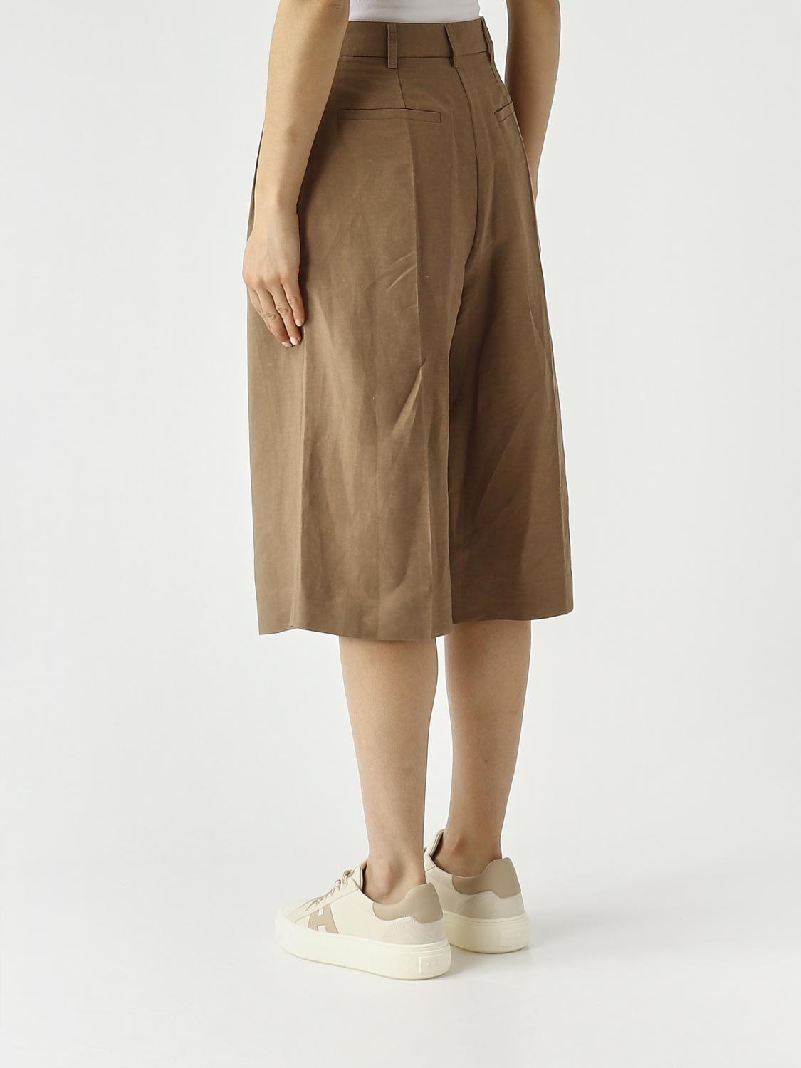 Shorts Woman color Brown