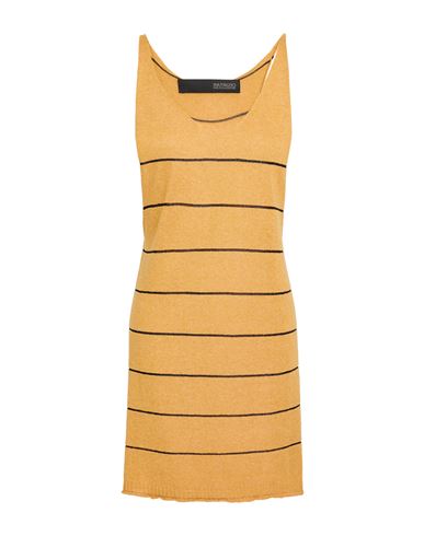 Woman Top Mustard Size S/M Viscose, Linen, Cotton