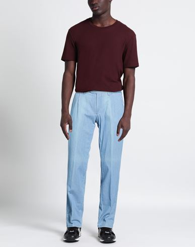 Man Jeans Blue Size 32 Cotton, Elastane