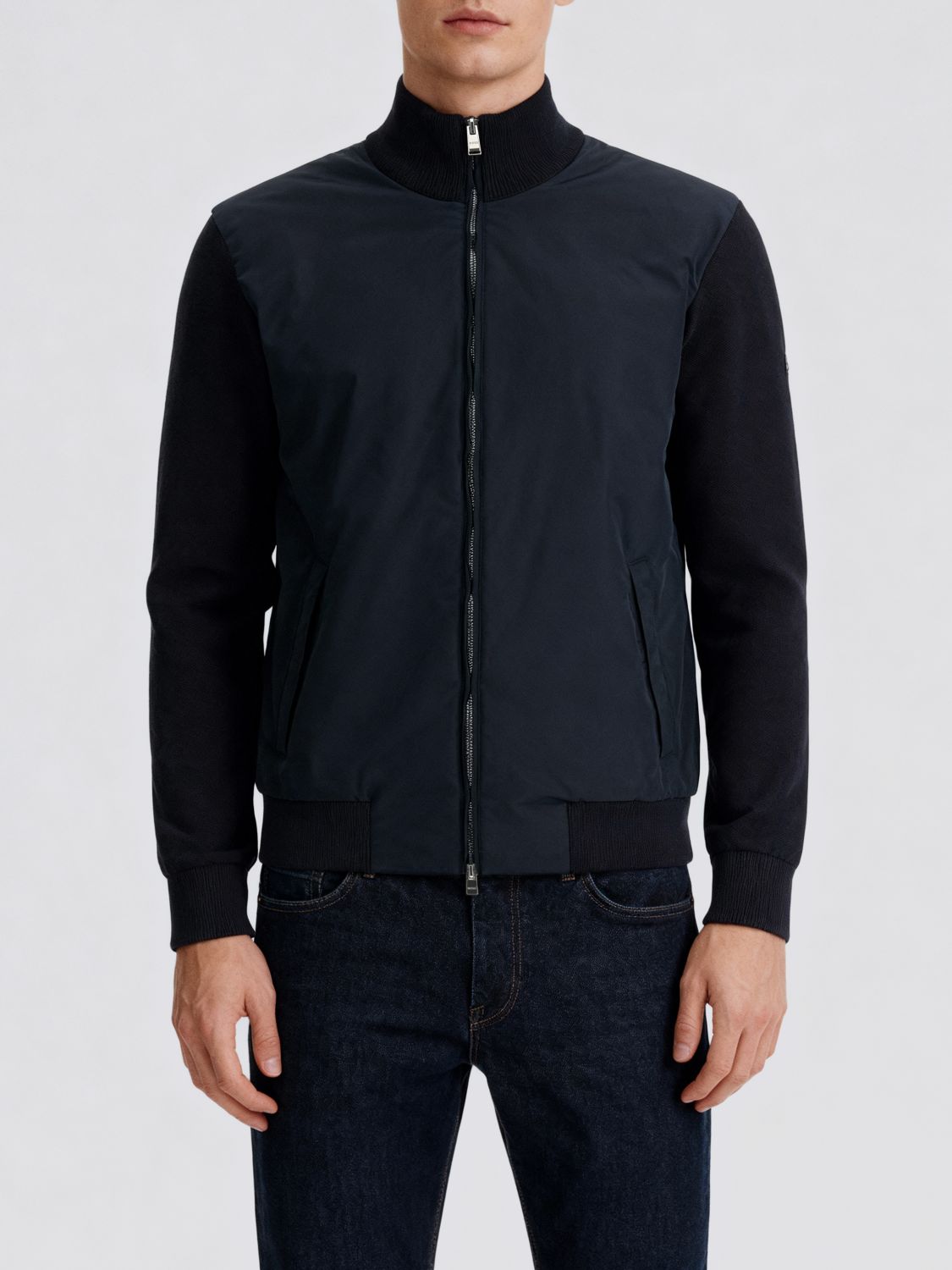 Jacket Men color Blue