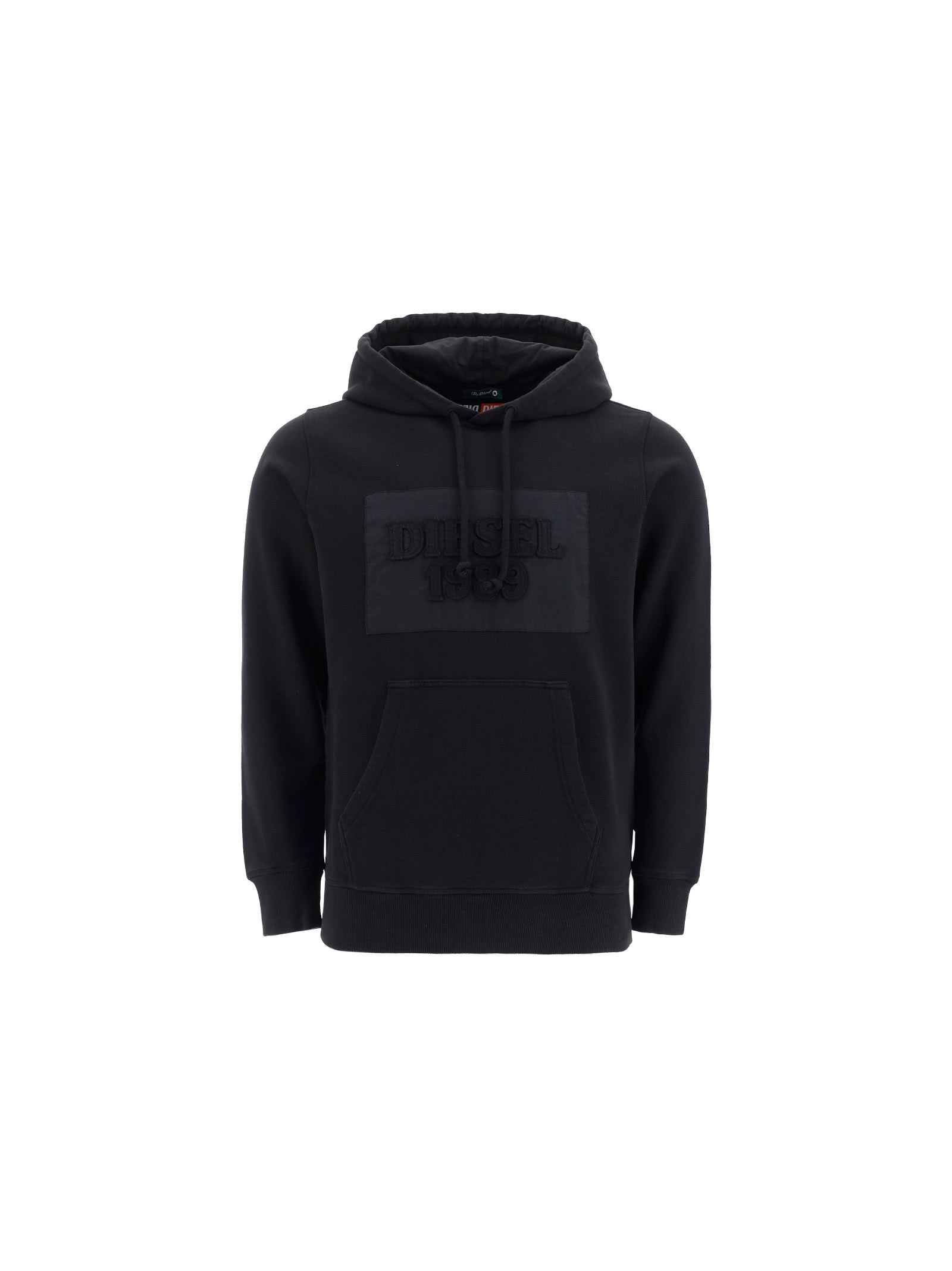 Logo-patch hoodie