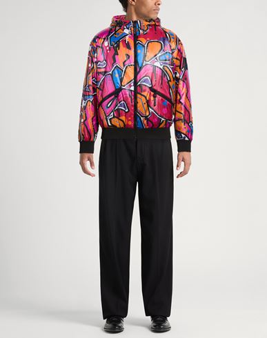 Man Jacket Magenta Size M Polyamide
