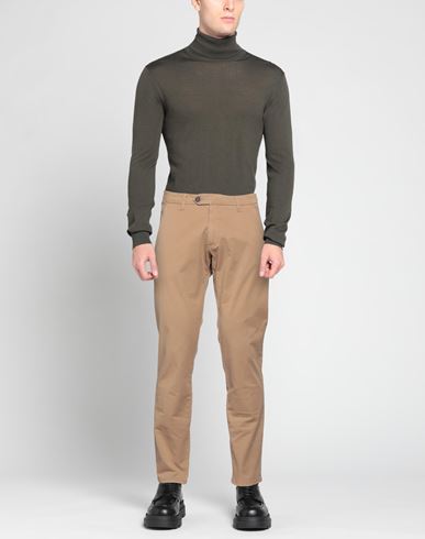 Roÿ Roger's Man Pants Camel Size 35 Cotton, Elastane