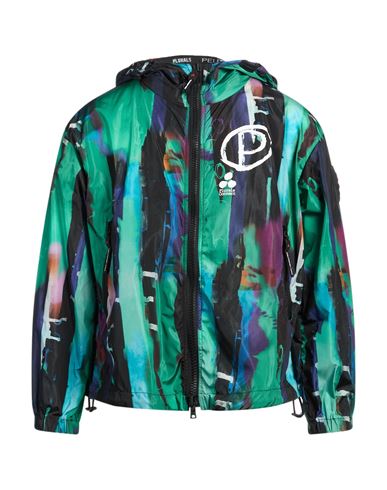 Peuterey Man Jacket Green Size S Polyamide