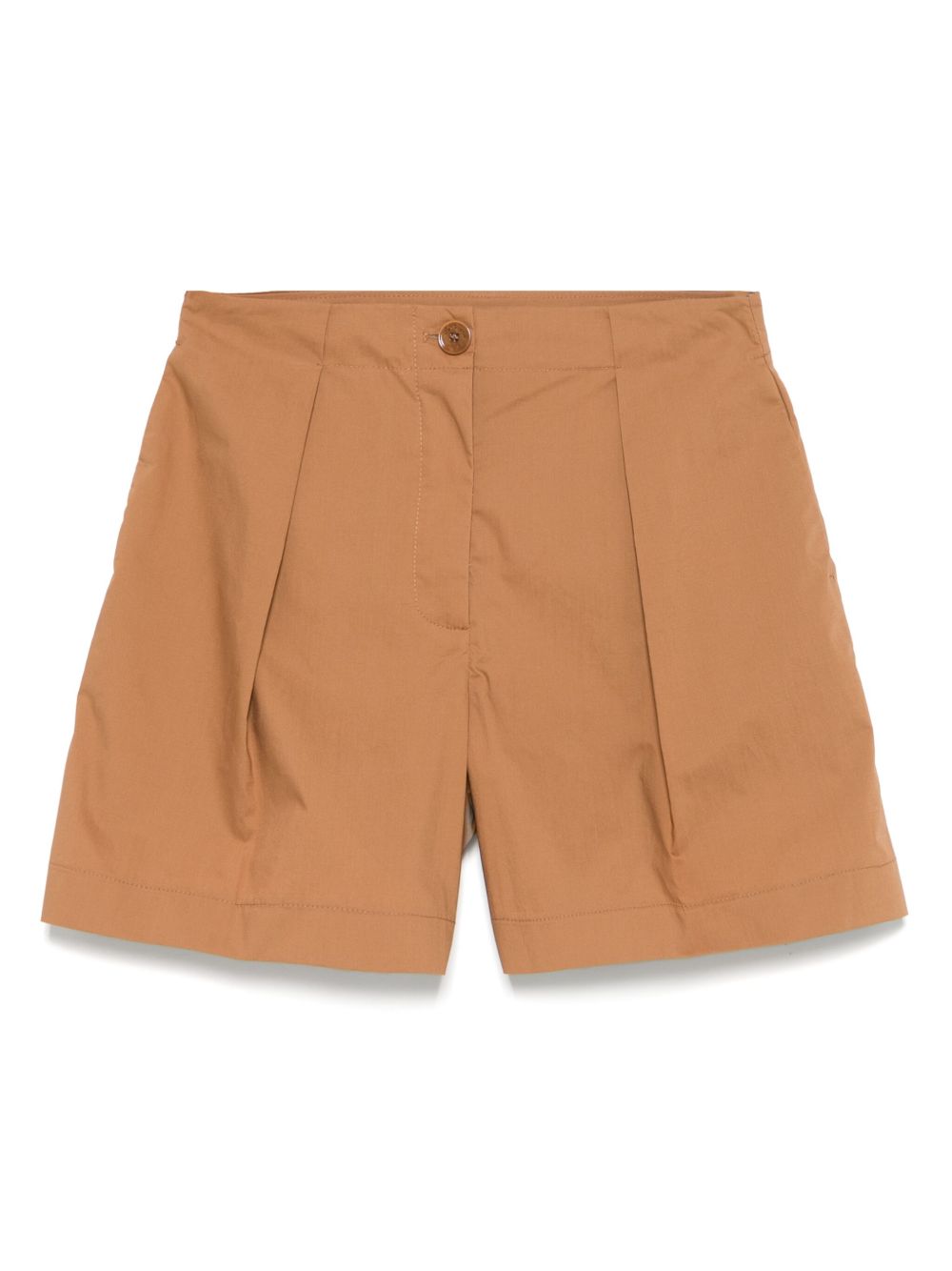 Cotton shorts - Brown