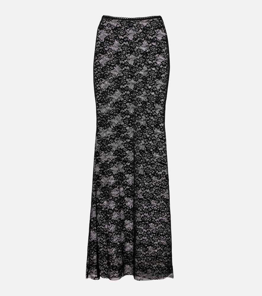 Rona lace midi skirt