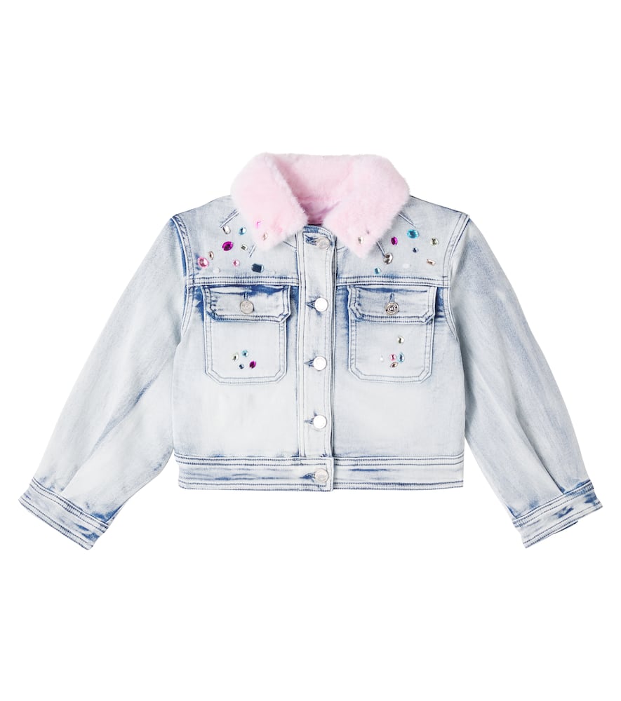 X Disney embellished denim jacket