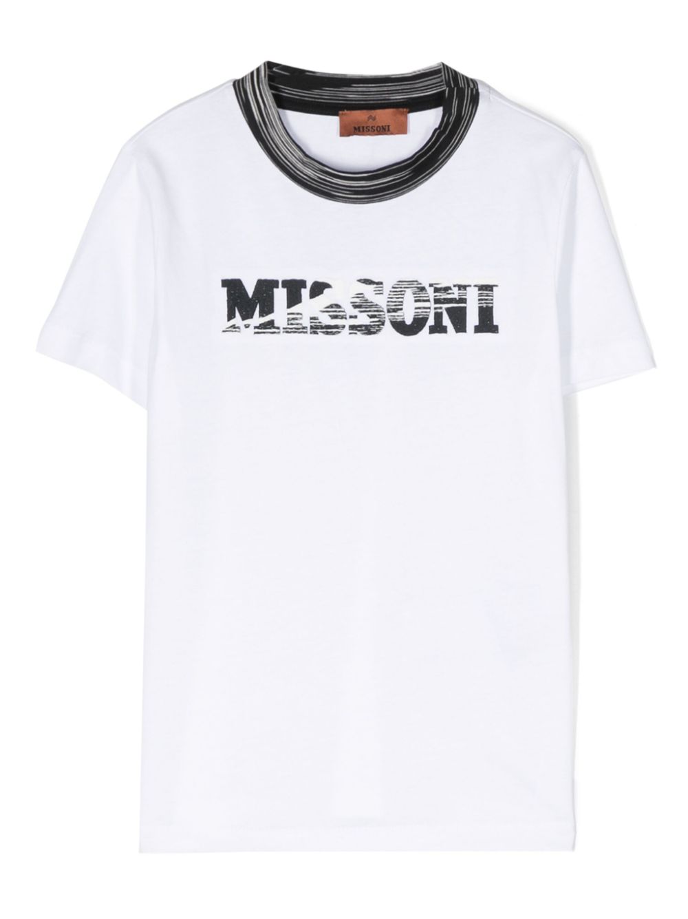 Logo-print cotton T-shirt - White