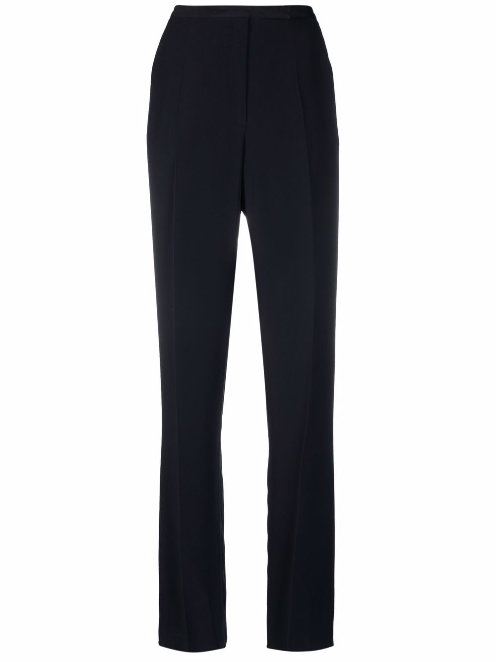 1990s high-waisted tailored trousers - Blue