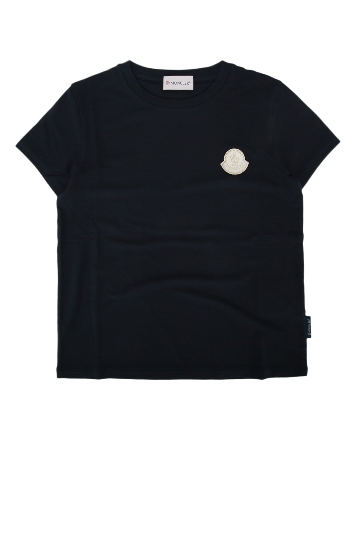 Logo-Embroidered T-Shirt — Black