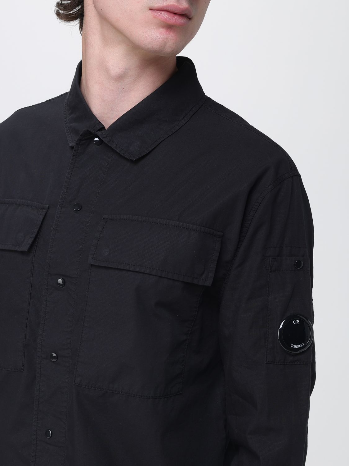 Shirt C. P. COMPANY Men color Black