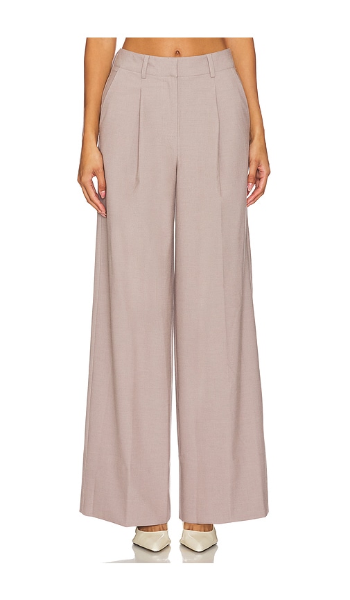 For Love & Lemons HOSE MARIANNE in Mauve. Größe XS. Also in L