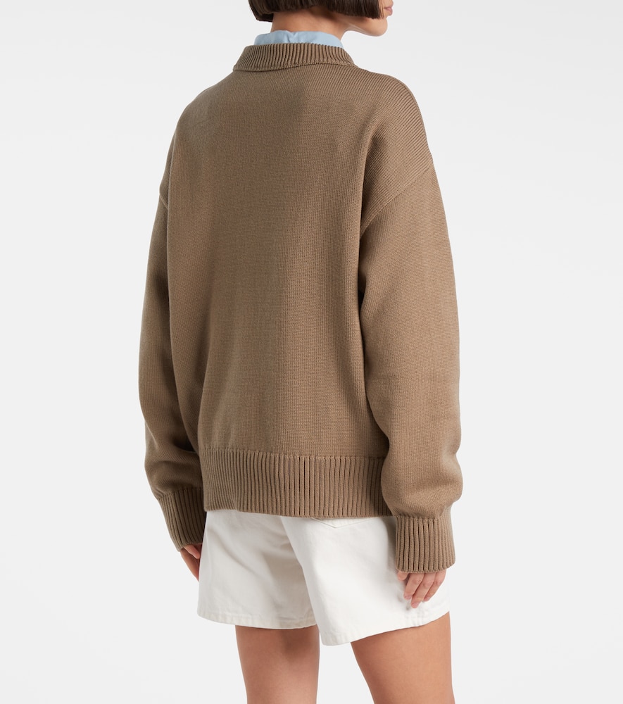 Ami De Caur wool and cotton sweater