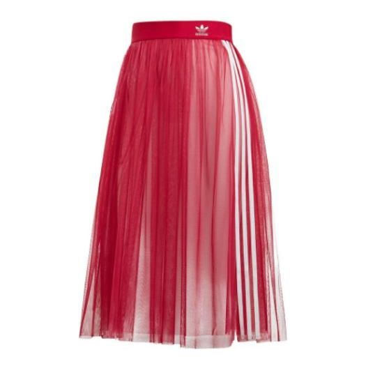 (WMNS) Tulle Skirt 'Red'