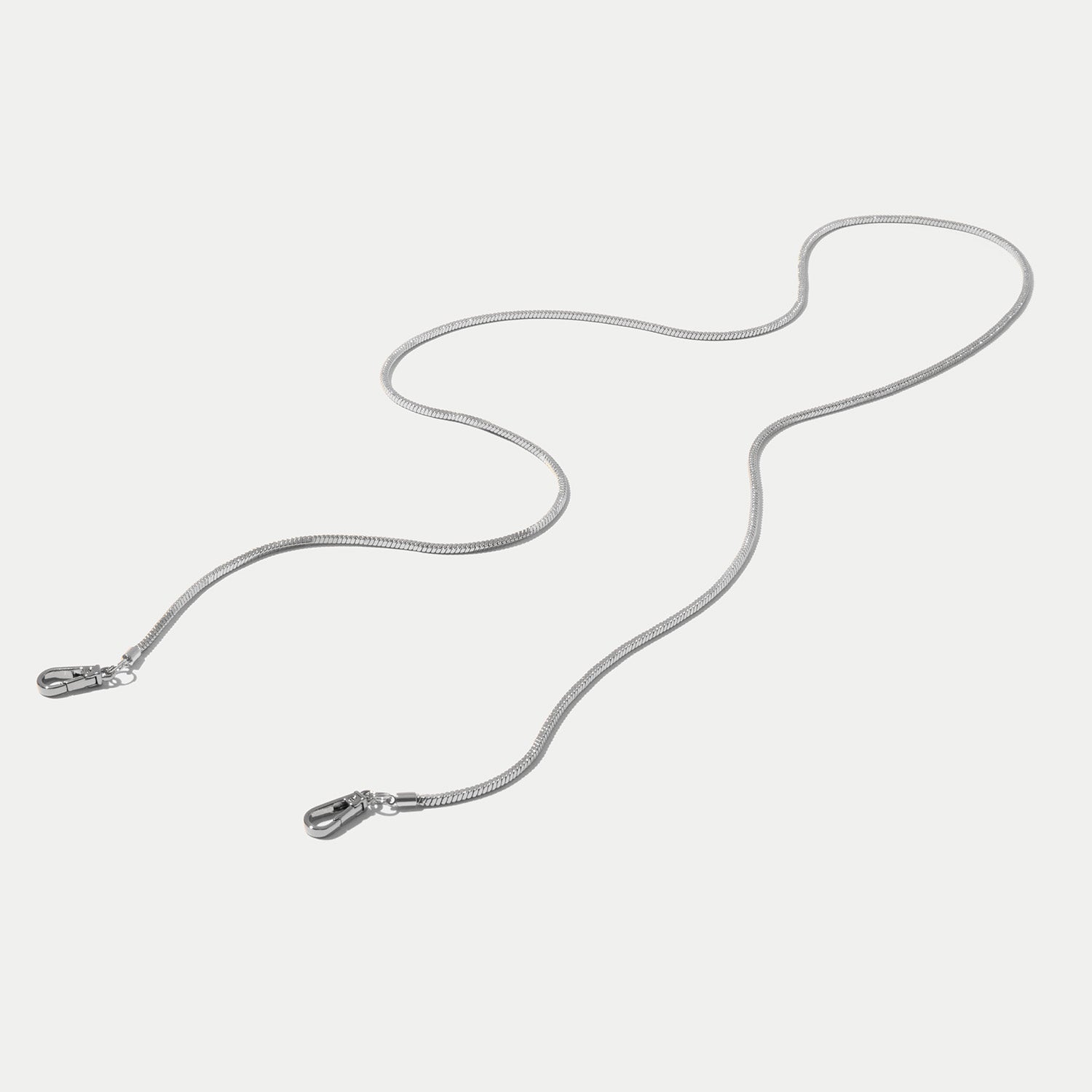 Gia Crossbody Strap in Antique Silver/Antique Silver |
