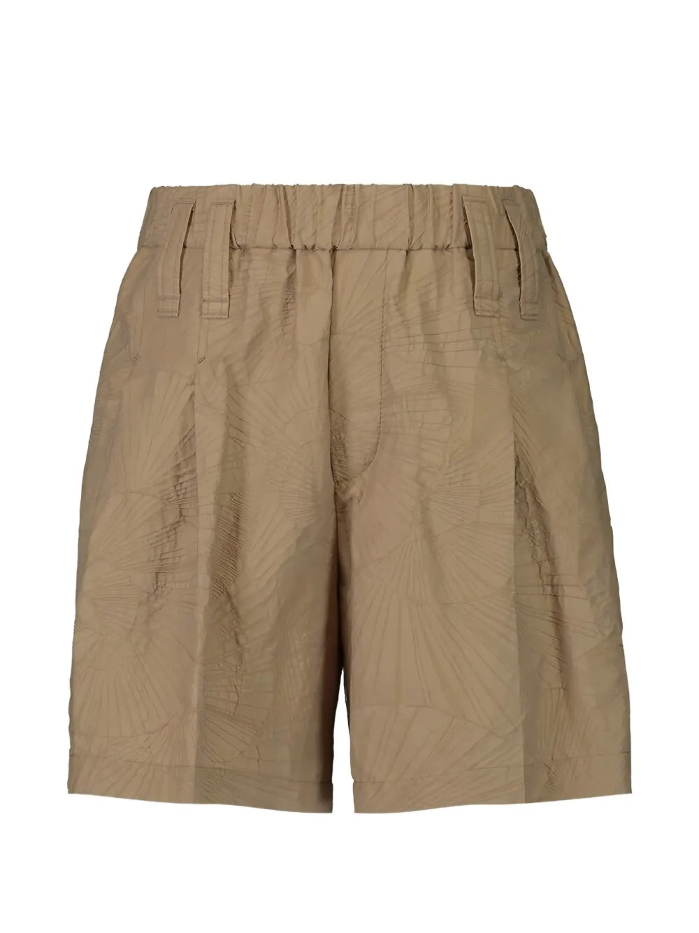 Sun River Bermuda Shorts — Beige