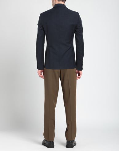 Man Blazer Navy Size 38 Polyester, Viscose