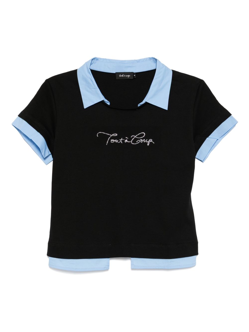 Logo-printed T-shirt - Black
