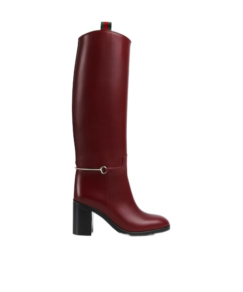 Women's boot with slim Horsebit