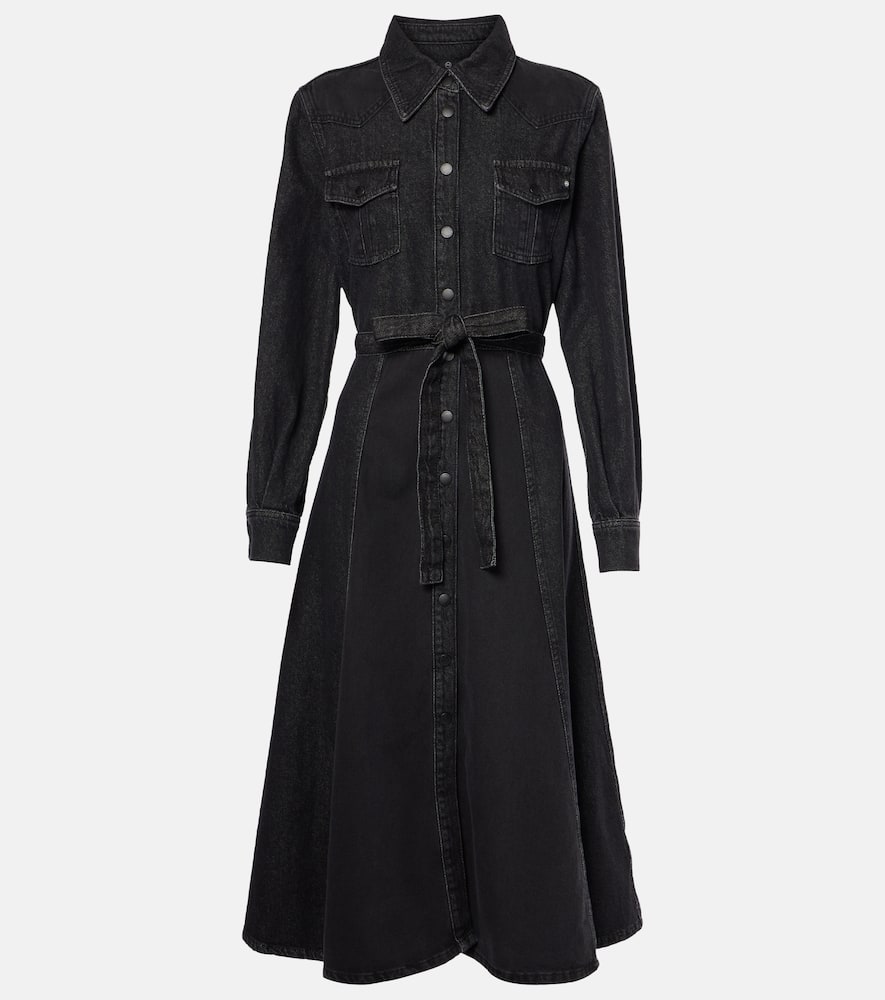 Marseille denim shirt dress