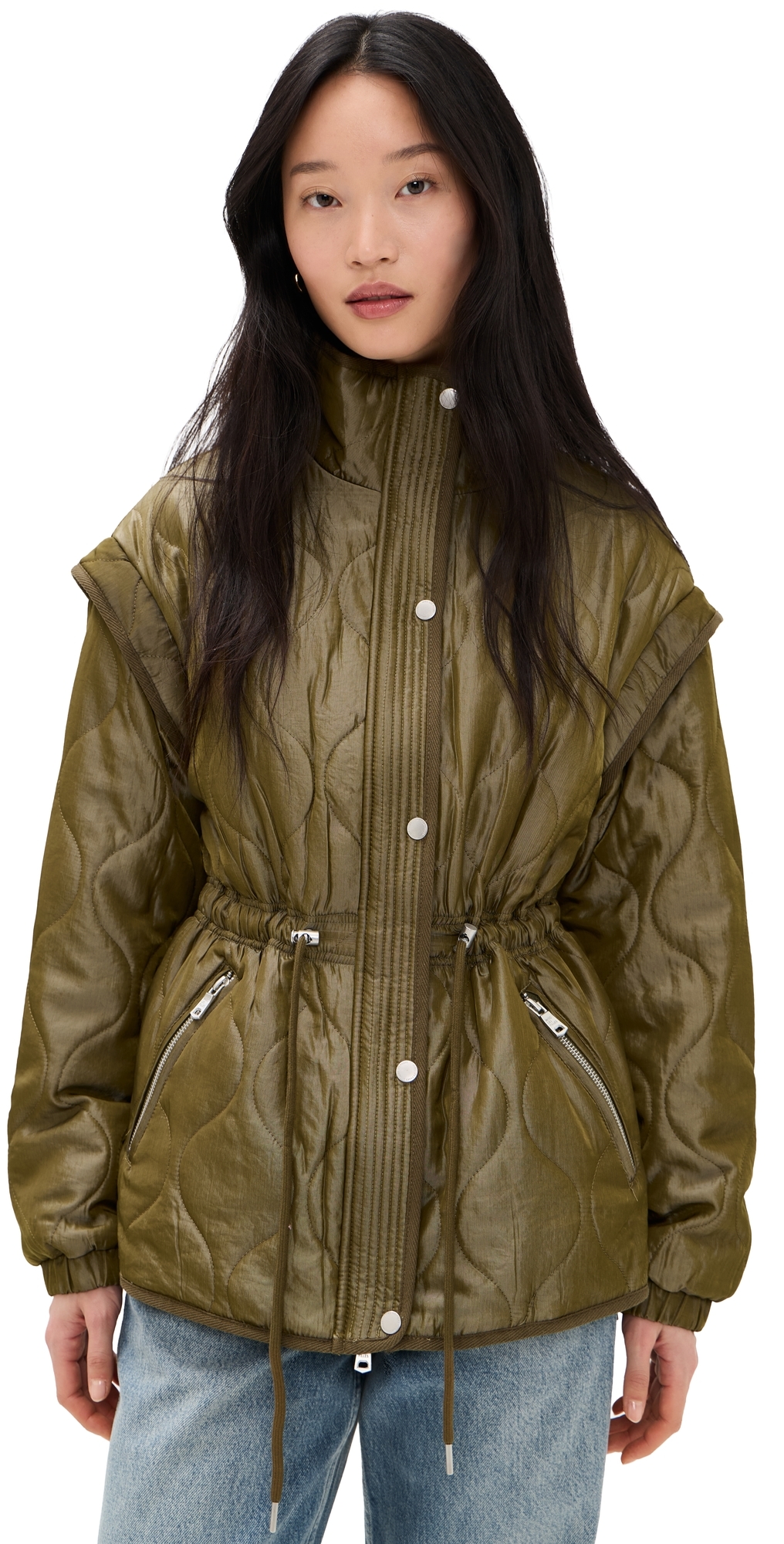 Quilted Jacket Seagrass
