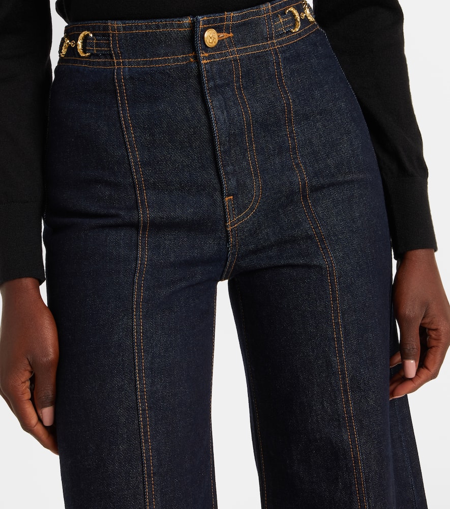 Delphine wide-leg jeans
