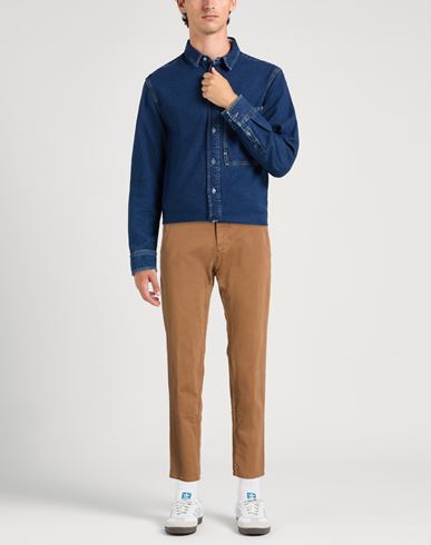 Roÿ Roger's Man Pants Brown Size 31 Cotton, Elastane
