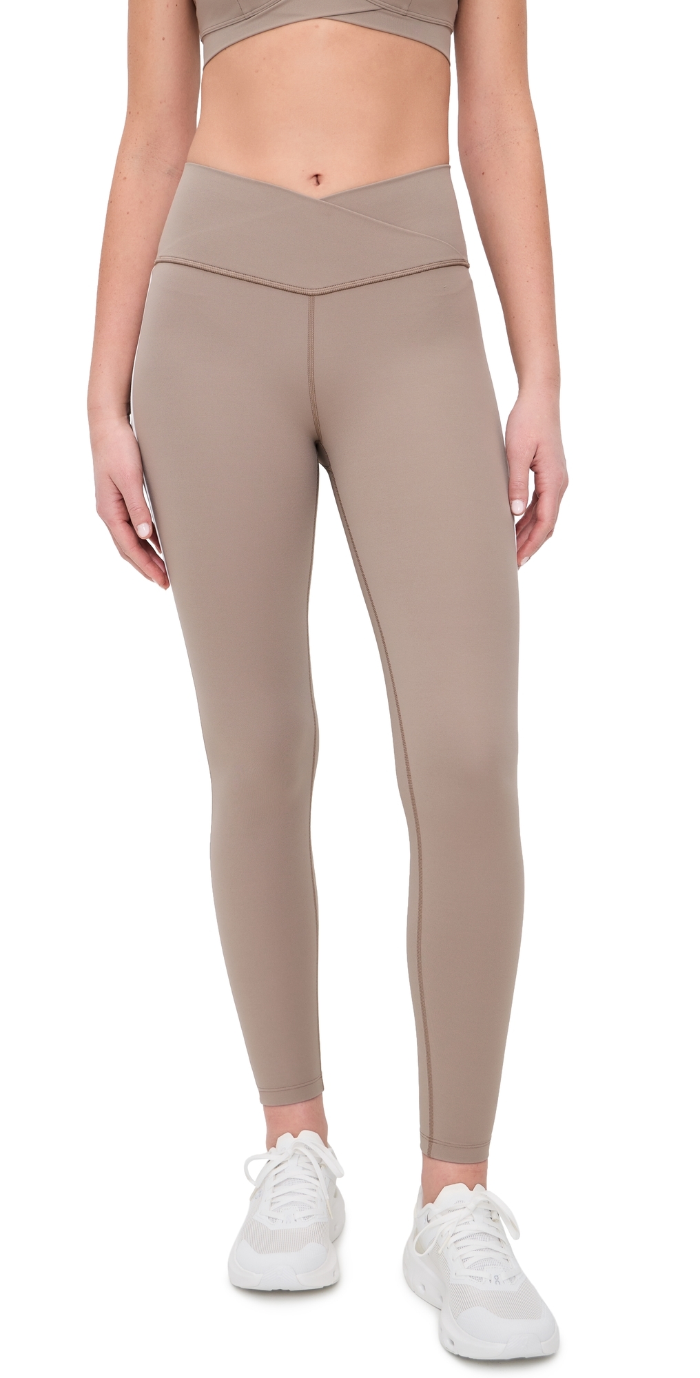 Mia Rigor Leggings Latte/White