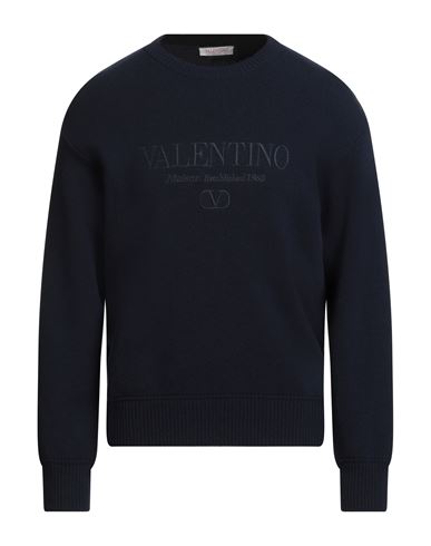 Man Sweater Midnight blue Size M Virgin Wool, Acrylic, Wool
