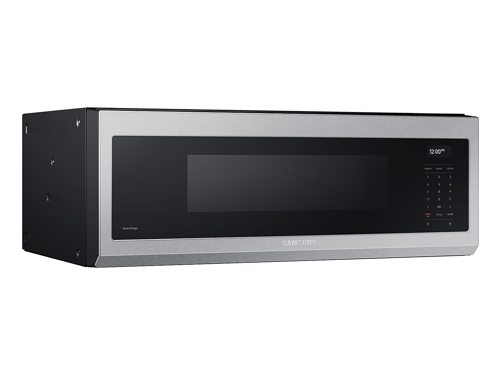 1.1 cu. ft. Smart SLIM Over-the-Range Microwave with 550 CFM Hood Ventilation, Wi-Fi & Voice Control in Stainless Steel(ME11A7710DS/AA)