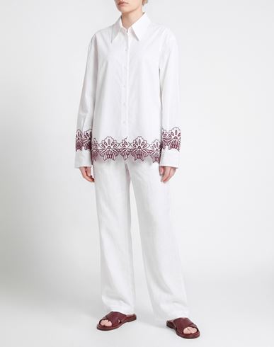 Woman Shirt White Size ONESIZE Cotton