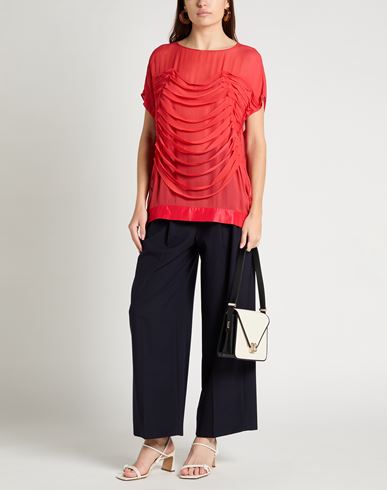 Woman Top Tomato red