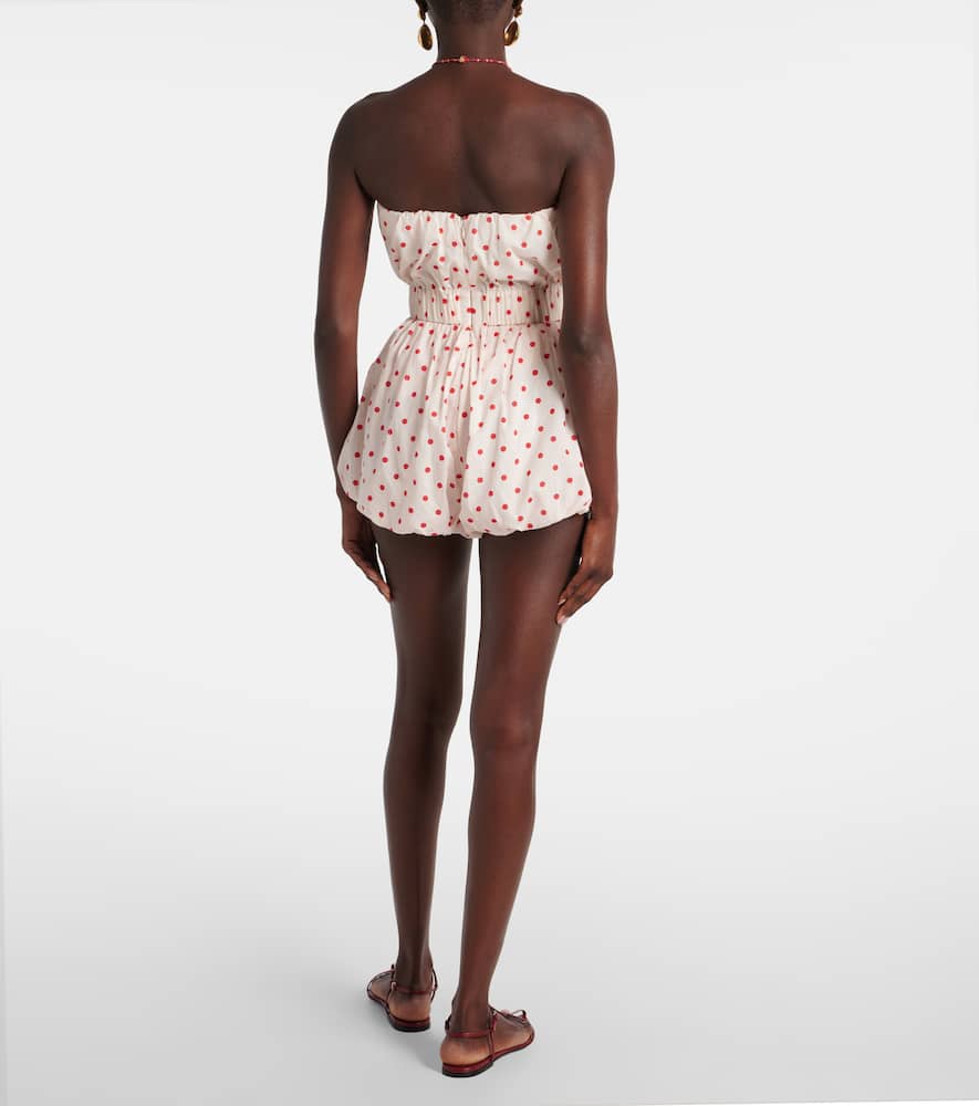 Aurelia polka-dot shorts