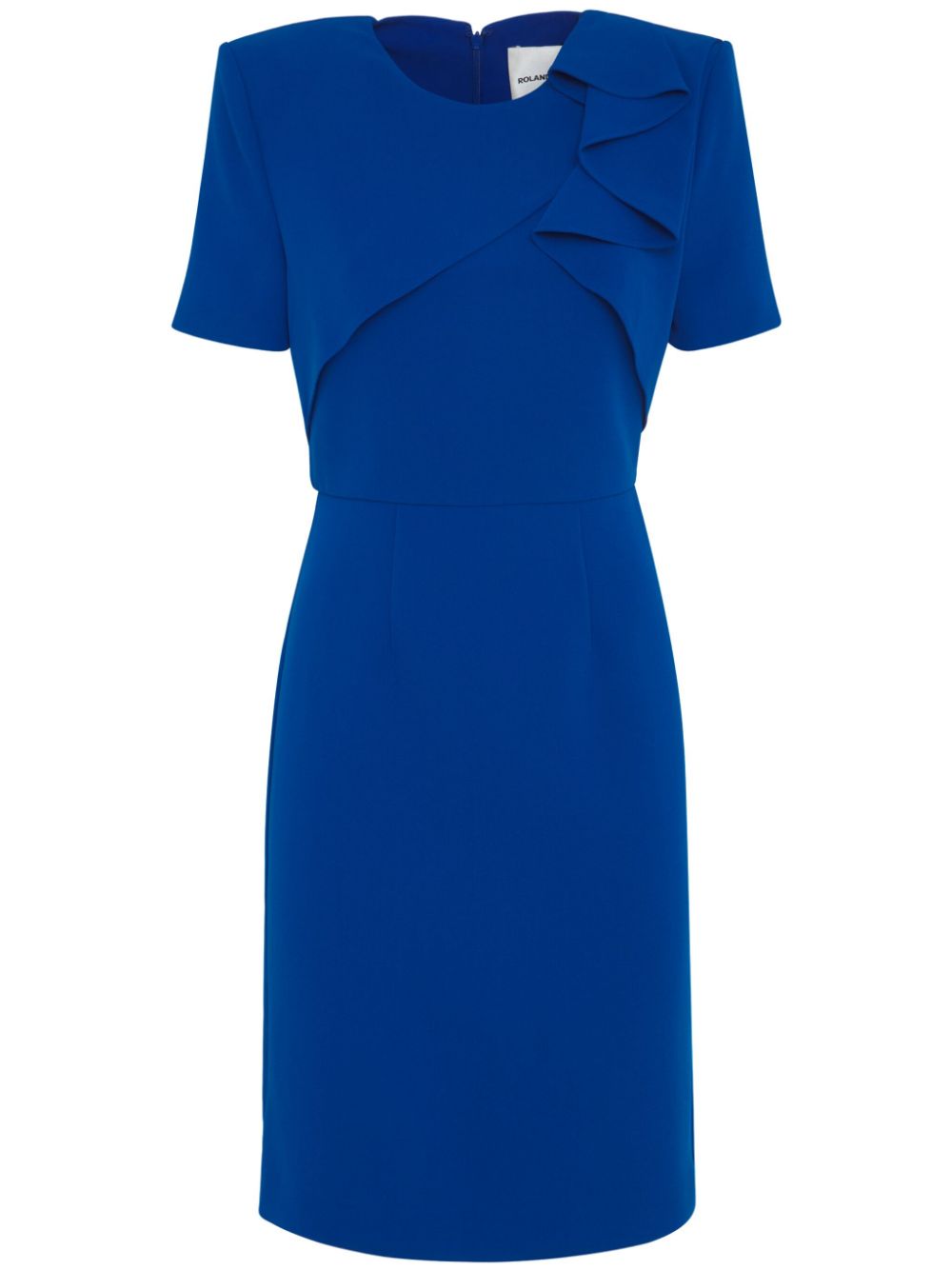 Ruffled dress - Blue