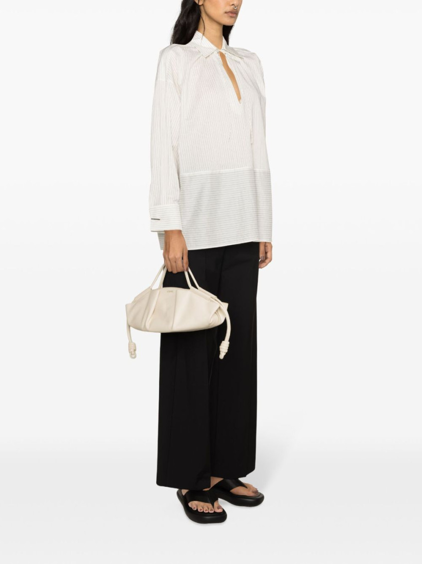 - Cotton And Silk Blend Tunic