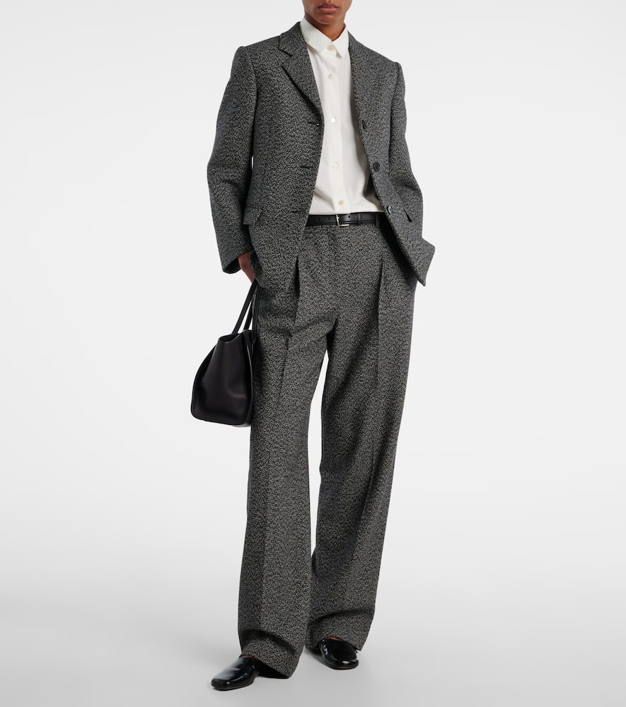 Mikkela cashmere and wool straight pants