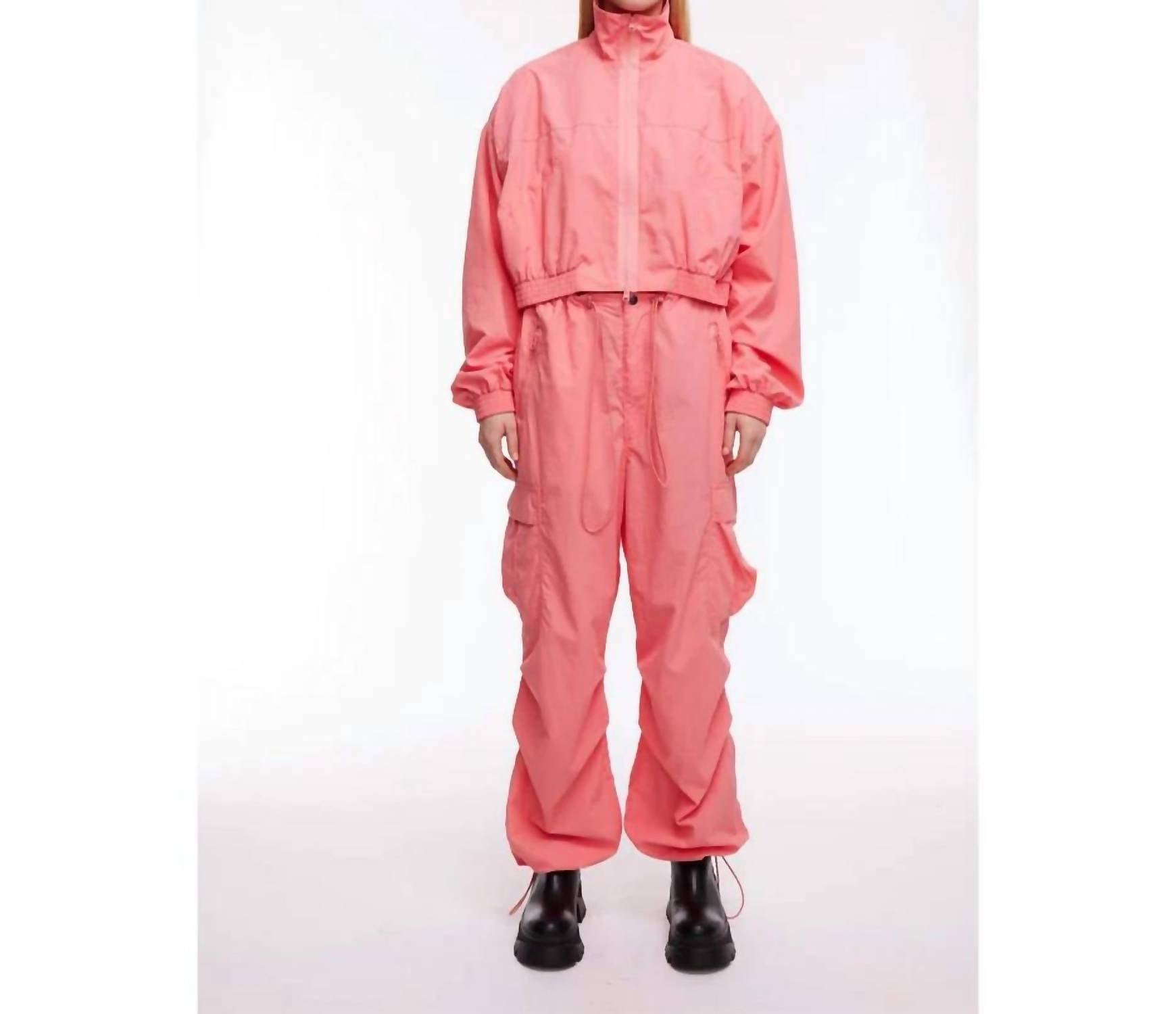 Poison Jacket In Coral Kiss