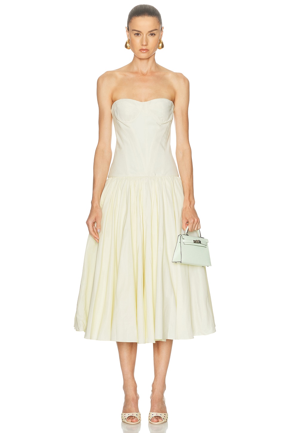 Alexis Samira Dress in Ivory