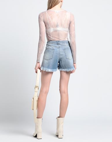 Woman Denim shorts Blue Size 25 Cotton