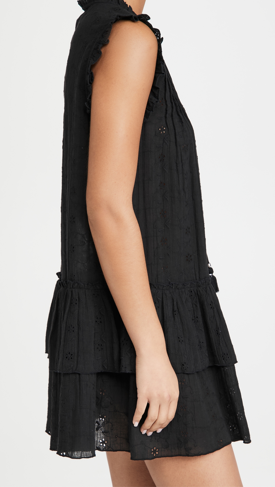 Eyelet Dress Black